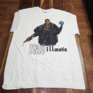 Nas Men's White Tour Tee